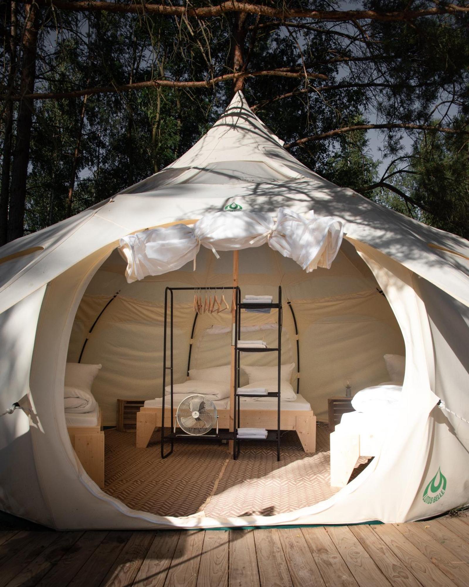 Raus Und Gut Glamping Am Graebendorfer Отель *